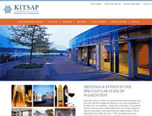 Tablet Screenshot of kitsapconferencecenter.com